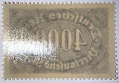 Travelstamps: 1922 Germany Stamps Deutsches Reich 4000 Mark Mi. Nr. 255 MOGNH