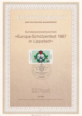 Bundesrepublik ETB 1330 Scott 1514 Shooting Competition
