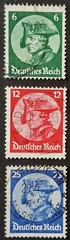 Germany Third Reich 1933 SG490-2 Frederick the Great [Reichstag], VGU/FU set