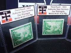 Nazi Germany 1933 Wagner Das Rheingold Stamp 5 Pfg 501A MH pre-WW2 Third Reich