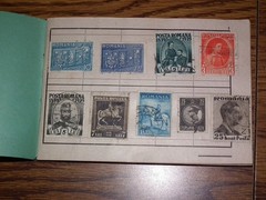 Auswahl-Heft German (Deutsches) Reich Stamps Book 3 from Romania/Bulgaria