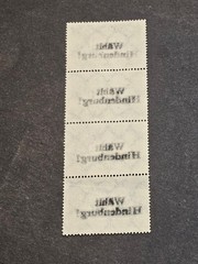 WAHLT HINDENBURG! Imperial German Reich 2000 Inflation Stamp w Voting Overprint