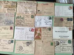 Germany vintage postal postcards 16 items Ref A1835