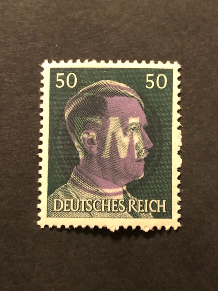 Germany 1945 Post WWII LOCAL overprint (FREDERSDORF) 50 Rpf. MNH /s2 #c25