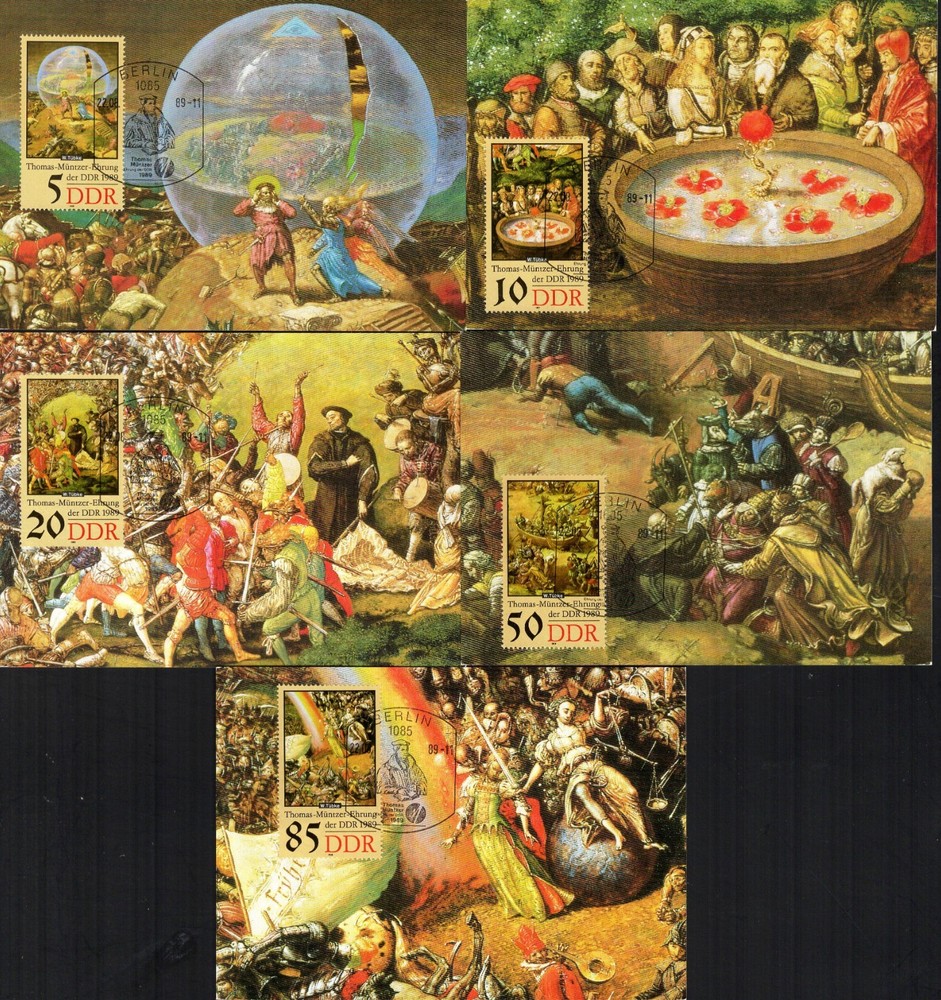 East Germany (DDR), 20x 1960’s to 1980’s FDC’s & Maximum Cards (see all scans)