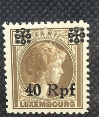 German ww2 occupation 1940 Luxembourg 16 X Stamps Briefmarken