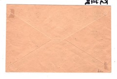 DANZIG (Poland )GERMANIA Surcharge Overprints Cover 1920 Germany {samwells}KA742