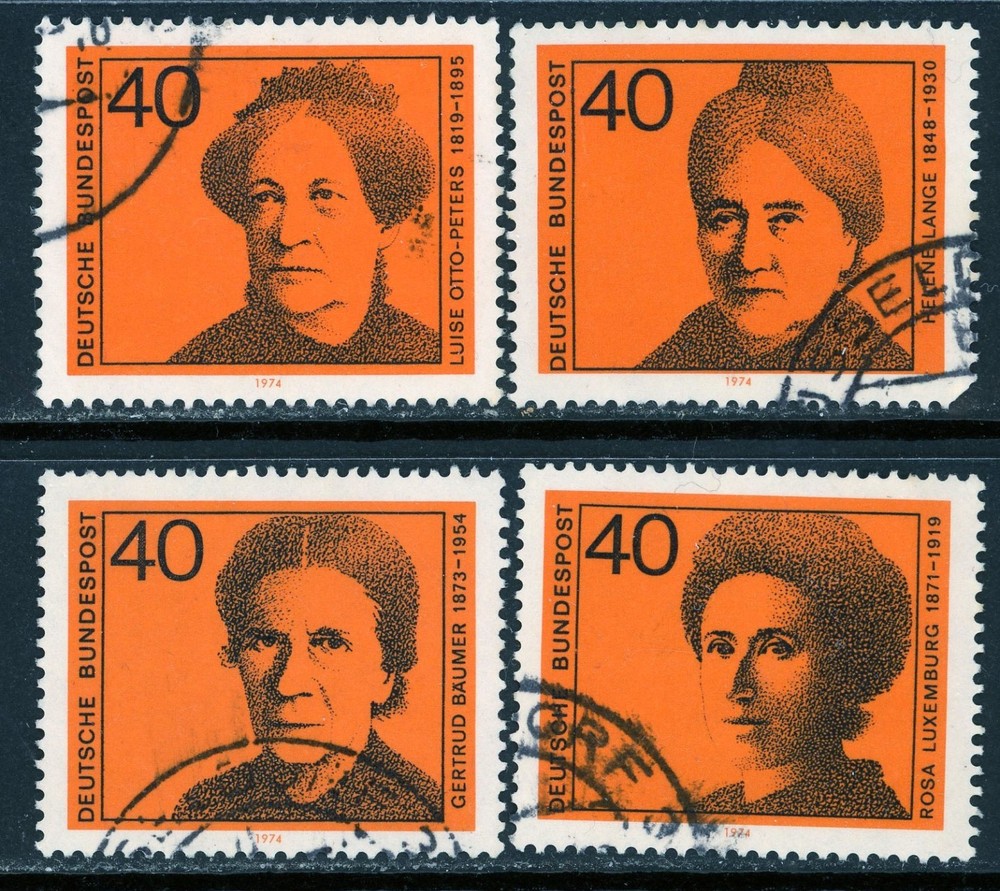 Stamps Germany, Scott # 1128-1131 used, complete set