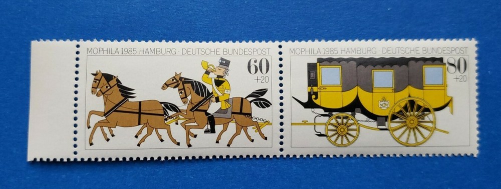 Germany Stamps, Scott B635a Complete Set MNH