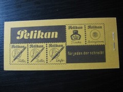 GERMANY Mi. #MH 4 scarce used (CTO) stamp booklet! CV $85.00