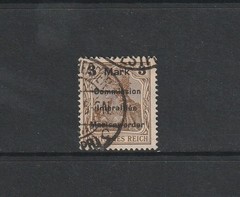 MARIENWERDER 1920 3 MARK BROWN OVERPRINT INTERALLIEE VERY FINE USED