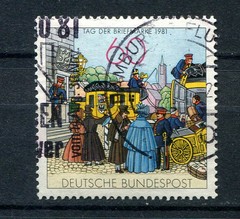 Germany – BRD : Stamp day stamp from 1981 – used