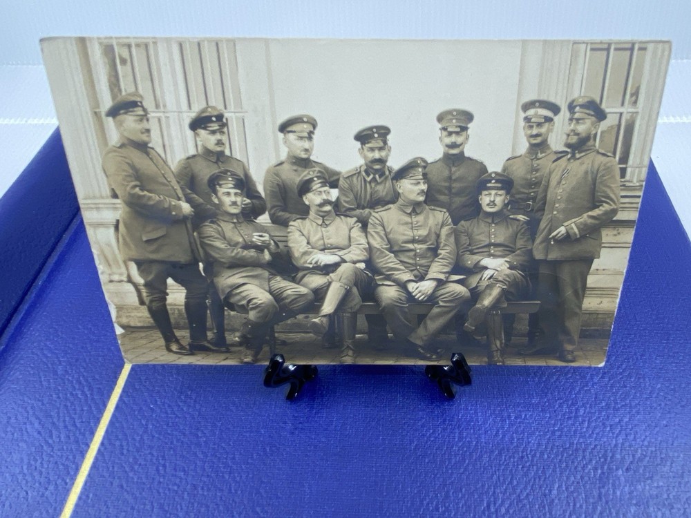 1915 GERMANY WWI FELDPOST 8 FREE FRANK MILITARY POSTCARD