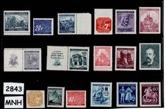 MNH Stamps Germany Czech Occupation Bohemia & Moravia Postage WWII #2843