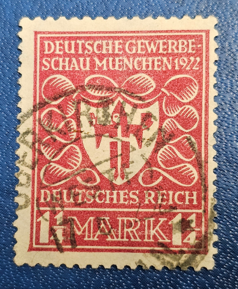 Stamp Germany Deutsches Reich 1,1/4 Mark 1922 Infla Mi. Nr. 199 a [🇩🇪36689]
