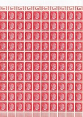 Stamp Germany Mi 786 Sc 511 Sheet 1941 WWII Fascism War Era Hitler MNH F