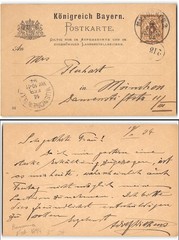 Munich postcard, 1894