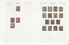 Germany Back of Book Stamp Collection on 16 Pages, Officials, Airmail, DKZ
