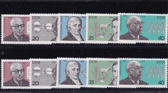 DDR MNH ** 2199-02 SC 1792-5 Famous People 2 sets