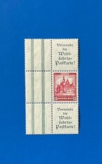 German Reich 1931 Mi S 97 Nothilfe Bauwerke (III) MNH VF