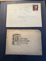 Germany Berlin Cover 1954 With Greeting Card