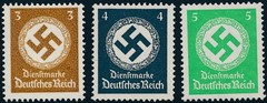 Stamp Selection Germany Official Selection WWII 3rd Reich MNG