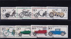 Berlin used 660-3 & 694-7 SC B187-90 & B198-201 cars motorcycles
