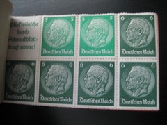 THIRD REICH Mi. #MH 39.4 scarce mint MNH stamp booklet! CV $240.00