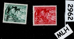 MLH Stamp set B132-133 1938 Germany Sudetenland annexed by Third Reich #2962