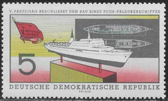 DDR #Mi768 MNH 1960 Shipbuilding Model Plan Ship [502]