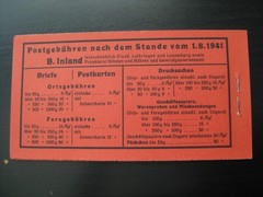 THIRD REICH Mi. #MH 48.2 scarce mint MNH stamp booklet! CV $180.00