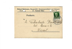 GERMANY (Bavaria) 1914 Post Card sent from Amberg to Wiesau