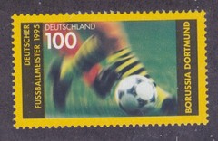 Germany 1914 MNH 1995 Borussia Dortmund – Soccer Champions Issue