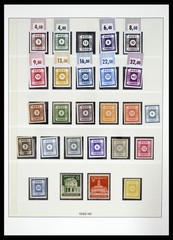 GERMANY 1945-1949 Soviet Zone MNH MH Used Berlin Lindner Album Stamp Collection