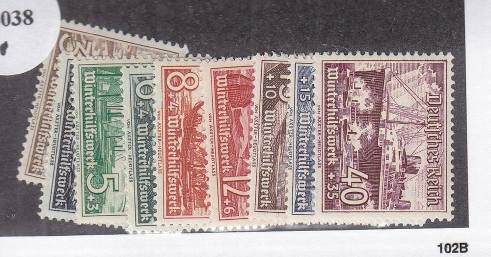 Germany: Sc #B107-B115, MNH (34038)