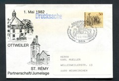 Germany – BRD : Special Event cover from 1982 – St. Nikolaus – fancy cancel