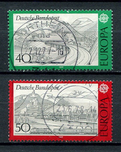 Germany – BRD : Europe set from 1977 – used