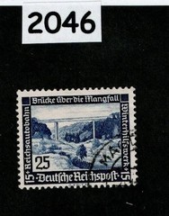 Used stamp Scott B100 1936 Winter relief Culture fund Germany #2046