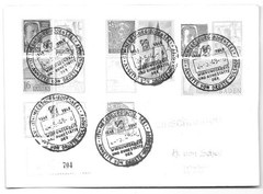 GERMANY France Zone-BADEN M#1-13 COVER CD 1848-1948 Annette von Droste-Hülshoff
