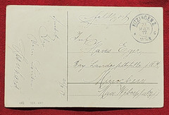 WW1 WWI Imperial German Soldiers Feldpost Deutsche Reich Postcard birthday 1917