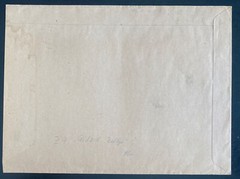 1939 Kiel Germnay feldpost Stampless Destroyer Z4 161000 Cover