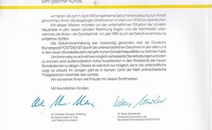 GDR stamps for you, leaflet, for the budgets of the new federal states