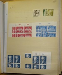 Saar Basin territory Stamps? stock book from an estate sale Saarland Germany