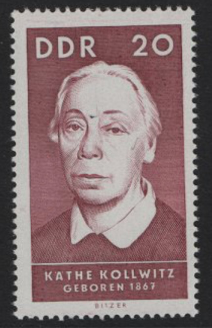 DDR #Mi1295 MNH 1967 Famous Personalities Kathe Kollwitz [938]