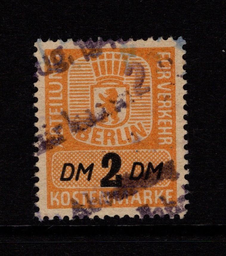 Germany 1930s Berlin Local Transport Revenue 2 Rm Orange Used – S56332