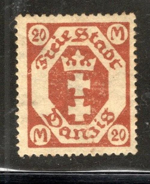 GERMANY GERMAN COLONIES STATES DANZIG STAMPS MINT HINGED NG LOT 1450CA