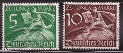 Germany Stamp #P1-P2 Used 1939 Newspaper