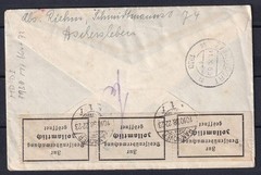 Germany 1938 Aschersleben-Zandvoort, Censored. Cover