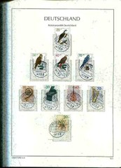 FRG 1960 – 1990 Canceled Collection In Leuchtturm Unfolded Print Album