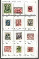 BAVARIA Classics…Sc #154/269; O19/60 …M & U…1918/20…12 Diff…SCV $35.00
